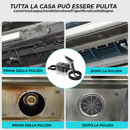 Volexos 2500W Pulitore a Vapore ad Alta Pressione
